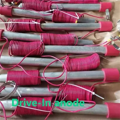 Berkendara dalam anoda magnesium